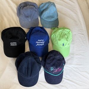 Baseball Cap Collection Set of 7
